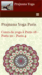Mobile Screenshot of prajnana-yoga.com